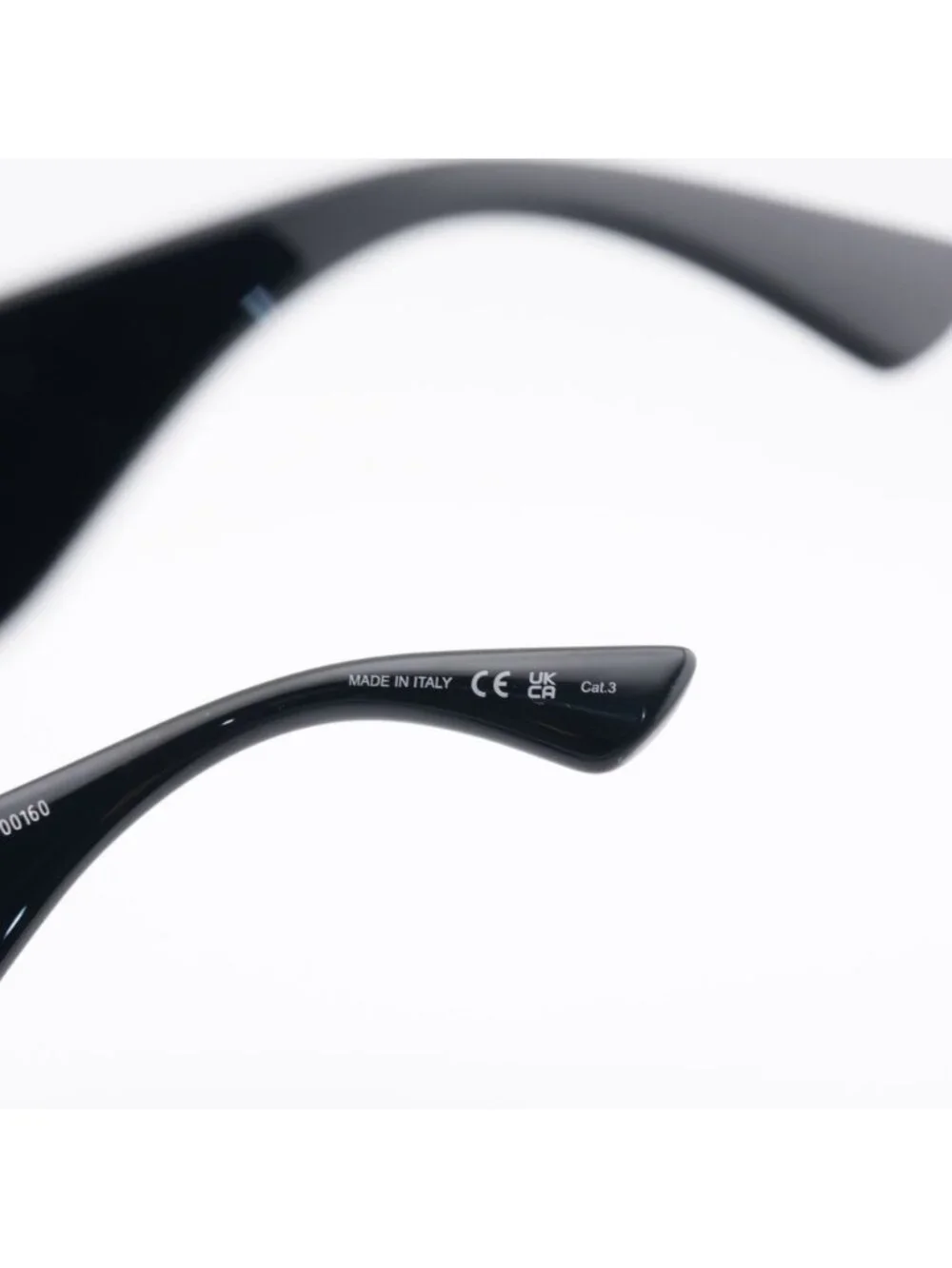 Saint Laurent SL868 001 Sunglasses Shiny Black Rectangle Frame